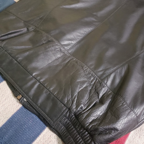 Members Only Leather jacket L - Picture 9 of 11